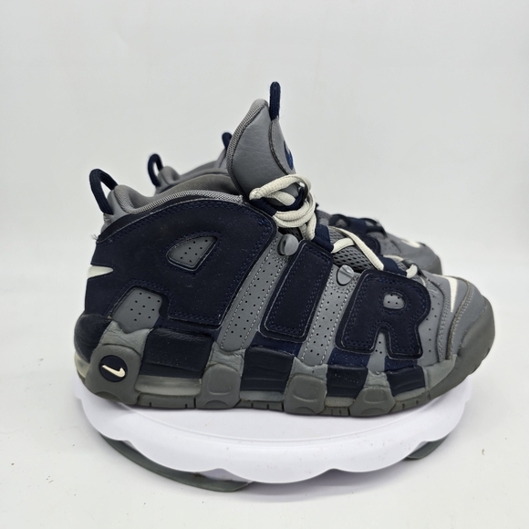 Nike Shoe Youth 7 Women 8.5 Air More Uptempo 96 Georgetown Sneakers 415082-009 - Picture 8 of 8